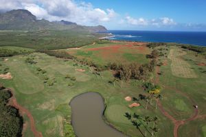 Poipu Bay 12th And 13th Aerial